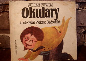 Książka Okulary Julian Tuwim stare wydanie PRL