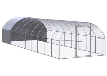 vidaXL Klatka zewnętrzna dla kurcząt, 3x10x2 m(SKU:3095476)