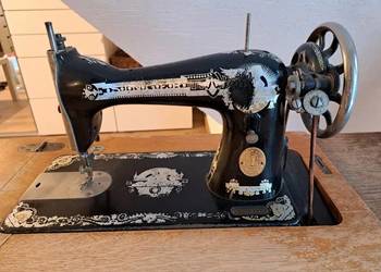 Stara maszyna do szycia SINGER antyk dąb tygrysi stolik Zakopane