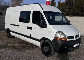Renault Master 6-osobowy, brygadowy! 2004r 2.5 DCI