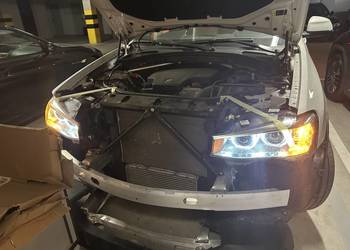Bmw f25 f26 lampy bi xenon usa z modułami komplet uszkodzone