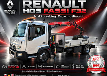 Renault D7.5 180 - FASSI F32 Renault D7.5 180 - SKRZYNIA - HDS FASSI F32