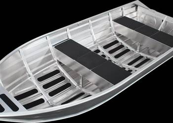 łódka łódź wędkarska aluminiowa Kimple TROUT 440 - do odbioru
