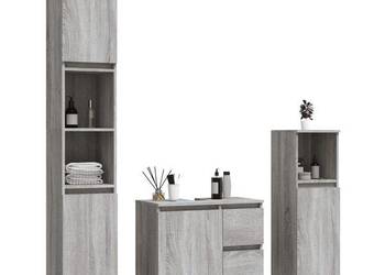 vidaXL 3-częściowy zestaw szafek łazienkowych(SKU:3185549)