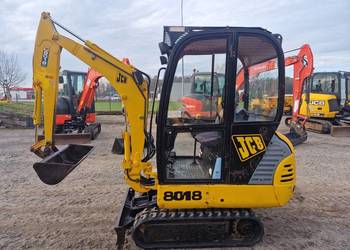 Minikoparka JCB 8018 2001r poszerzane podwozie