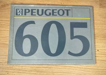 peugeot 605 folder 1989r