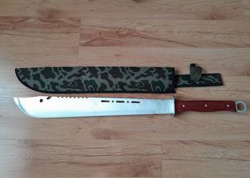 Maczeta full tang z piłą o całkowitej długości 68 cm