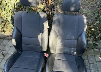 Fotele BMW E46 Pół-skóra elektryczne