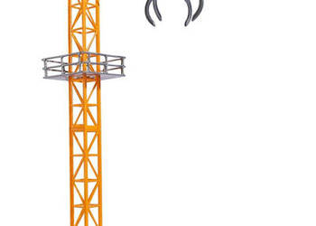 Dźwig Mega Crane Żuraw Z Dźwiękiem Zdalnie Sterowany Dickie Toys Po Zwrocie