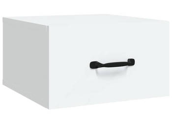 Wiszące szafki nocne 2 szt. białe 35x35x20 cm WM-812853