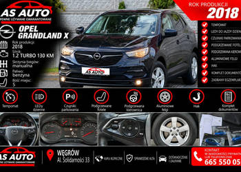 Opel Grandland X 1.2T 130KM LED/PółSkóry/Alu/Pod.Fotele/LaneAssist/PDC/Hak…