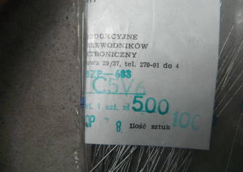 BZP 683 C5V6 Dioda Zenera Nowe Unitra Cemi