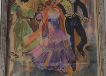Obraz reprodukcja Jerzy Kossak 1914r.
