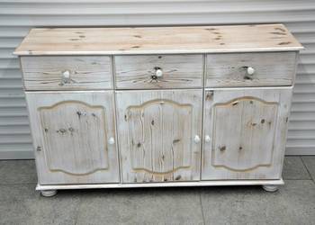 komoda z drewna sosnowego - jak nowa