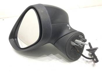 LUSTERKO LEWY FORD FIESTA MK7 Hatchback Panther Black Metalik ZEWNĘTRZ