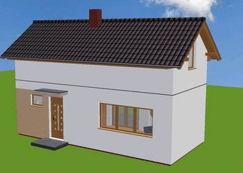 Projekt domu ZG8c - na zgłoszenie (bez pozwolenia)