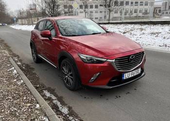 Mazda CX3 full led, head up, asystent pasa ruchu