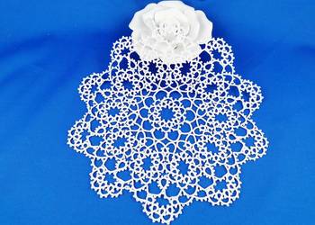 Serwetka frywolitkowa Serwetka frywolitkowa