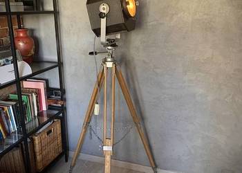 Lampa teatralna lata 60-80 PRL Vintage loft