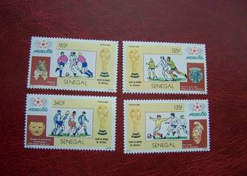 Senegal 1986 MNH Mi. 881/84 A Sport Piłka Nożna MŚ Mexico Senegal 1986 MNH Mi. 881/84 A Sport Piłka Nożna MŚ Mexico