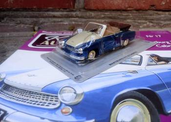 WARTBURG 311-2 CABRIO Kultowe auta PRL model auta deagostini 1/43 Nowy