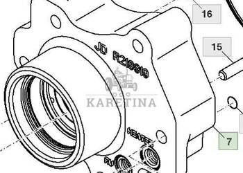 John Deere 8130 8230 8330 8430 8530 Obudowa Skrzyni Biegów IVT CZĘŚĆI R559…