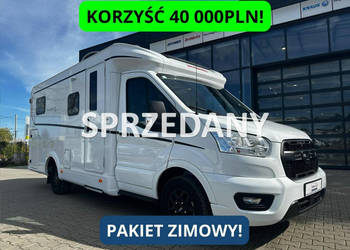 samochody kempingowe Dethleffs Globebus Go T45 Kompaktowa półintegra z pak…
