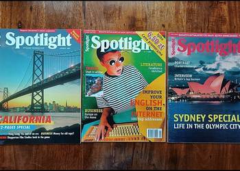 Spotlight czasopismo magazyn do nauki języka angielskiego 3x Okazja!