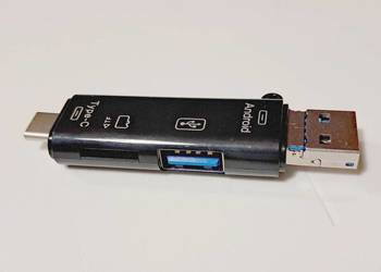 Czytnik kart pamięci micro SD TF na USB 3.0 lub USB-C