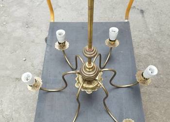 Lampa wisząca świecznik królewski Iżyk żyrandol