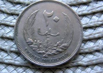 Libia 20 Milimów 1965r