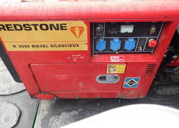 Agregat Prądotwórczy Generator Diesel Wyciszony 6. 3 Kva ORYGINALNY