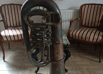 Zabytkowy Instrument TUBA Gebr Alexander Mainz