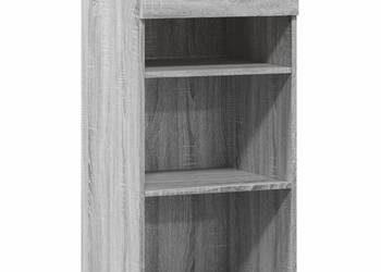 Szafka szary dąb sonoma 45x425x93cm materiał drewnopochodny WM-846325