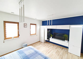 Dom w zabudowie bliźniaczej przy granicy Wrocławia bezczynszowy z garażem