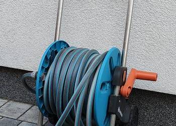 Wąż ogrodowy na wózku