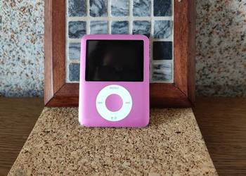 odtwarzacz Apple IPod nano 3 generacja 8 GB unikat retro vintage   różowy m