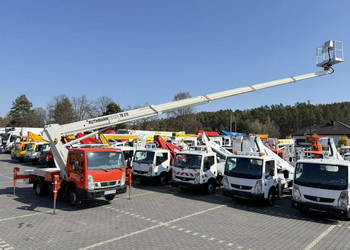 Nissan Cabstar Podnośnik Koszowy 27m RUTHMANN TB 270 Zwyżka UDT Wumag GSR …