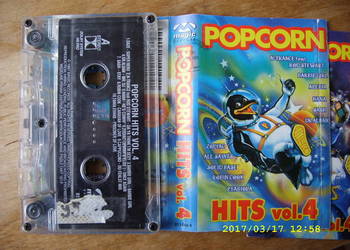 + DANCE kaseta ;POPCORN HITS, VOL. 4 i 5.  - 2 kasety.