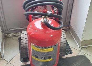 Gaśnica agregat gaśniczy 25 kg na wózku