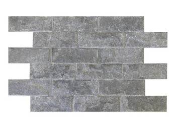 Płytki elewacyjne ścienne marmur Crystal Black 30x10x1,5 cm