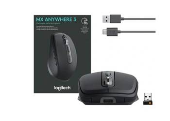 Mysz bezprzewodowa Logitech MX Anywhere 3 Grafitowy USB Unifying +Bluetooth