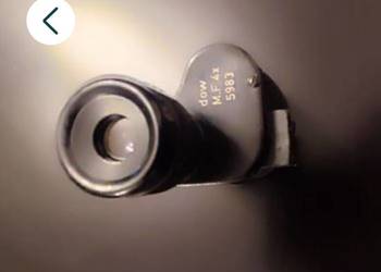 Lornetka monookular 4 x produkcja 1944 - 45