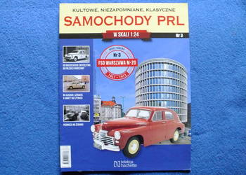 Sprzedam model Warszawa M20 1951 1:24 U5 samochody PRL-u tanio zapraszam
