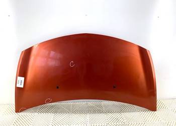 MASKA RENAULT CLIO III Hatchback 05-14 CZERWONY POKRYWA PRZEDNIA, SILN