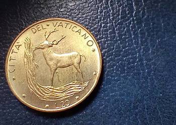 Stare monety 20 lir 1972 Watykan