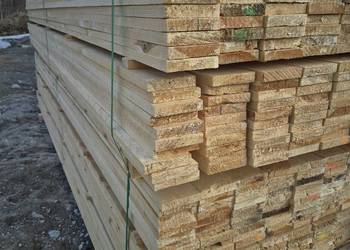 Deska szalunkowa,  dachowa 25x120/150x4100mm