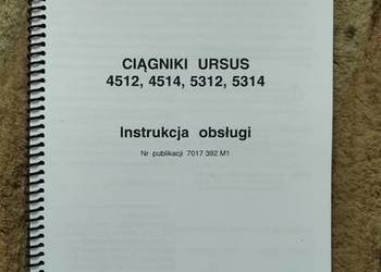 Instrukcja obsługi ciągnik Ursus 4512,4514,5312,5314 1997