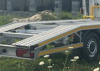 Najazd laweta aluminium sprinter crafter lekki 150kg