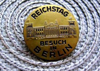 Przypinka - Wizyta w Reichstagu w Berlinie